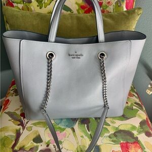 kate spade Gray Large Infinite Tote Bag